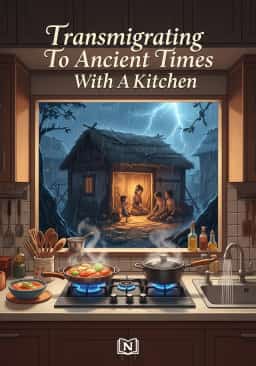 Transmigrating To Ancient Times With A Kitchen novel cover