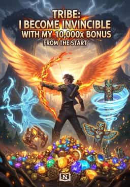 Tribe: I Become Invincible With My 10,000x Bonus From The Start novel cover