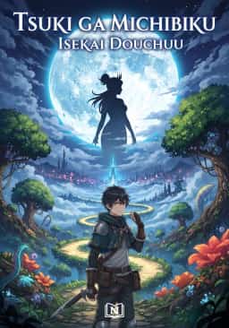 Tsuki ga Michibiku Isekai Douchuu novel cover