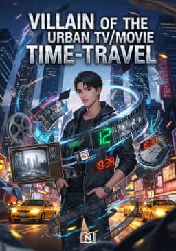 Villain of the urban TV/Movie Time-Travel novel cover