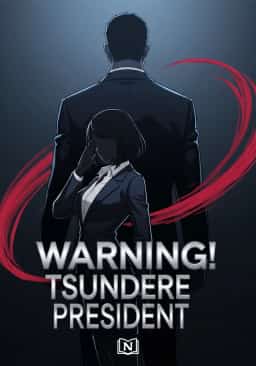WARNING! Tsundere President novel cover