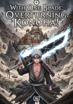 With One Blade, Overturning Konoha! novel cover